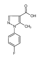 1-(4-氟苯基)-5-甲基吡唑-4-甲酸