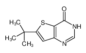 6-(叔丁基)噻吩并[3，2-d]嘧啶-4(3H)-酮