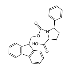 N-芴甲氧羰基-(2S,5R)-5-苯基吡咯烷-2-羧酸