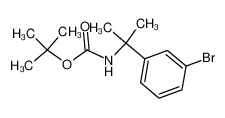 (2-(3-溴苯基)丙-2-基)氨基甲酸叔丁酯