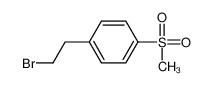 1-(2-溴乙基)-4-甲磺酰基苯