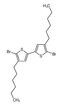 5,5'-二溴-4,4'-二己基-2,2'-并噻吩