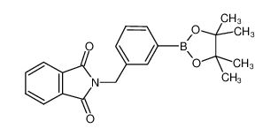 2-(3-(4,4,5,5-四甲基-1,3,2-二氧硼杂环戊烷-2-基)苄基)异吲哚啉-1,3-二酮