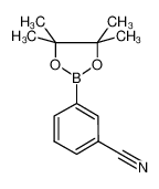3-(4，4，5，5-四甲基-1，3，2-二氧杂环戊硼烷-2-基)苄腈