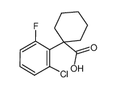 1-(2-氯-6-氟苯基)环己烷甲酸