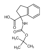 1-(Boc-氨基)-1-茚满甲酸
