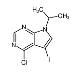 4-氯-5-碘-7-异丙基-7H-吡咯并[2，3-D]嘧啶