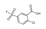 2-氯-5-(氟磺酰基)苯甲酸