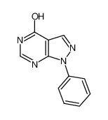 1-苯基-1H-吡唑并[3，4-d]嘧啶-4-醇