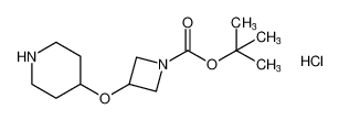 3-(哌啶-4-基氧基)氮杂环丁烷-1-羧酸叔丁酯盐酸盐