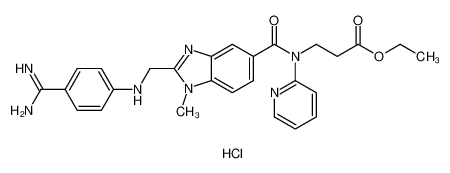 Dabigatran ethyl ester hydrochloride