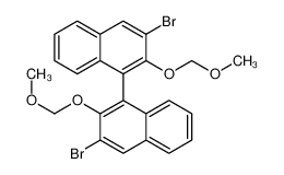 (R)-3，3'-二溴-双(甲氧基甲氧基)-1，1’-联萘酚