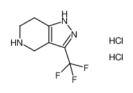 3-(三氟甲基)-4,5,6,7-四氢-1H-吡唑并[4,3-c]吡啶二盐酸盐
