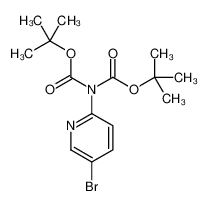 2-(N，N-DiBoc-氨基)-5-溴吡啶