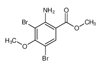 2-氨基-3，5-二溴-4-甲氧基苯甲酸甲酯