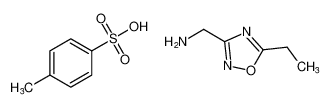 (5-乙基-1，2，4-噁二唑-3-基)甲胺4-甲基苯磺酸盐