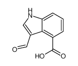 3-甲酰基-1H-吲哚-4-羧酸