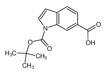 1-(叔丁氧羰基)-1H-吲哚-6-羧酸