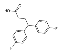 4,4-双(4-氟苯基)丁酸