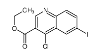 4-氯-6-碘-喹啉-3-羧酸乙酯