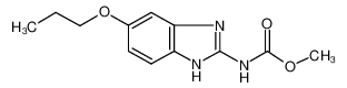 (5-丙氧基-1H-苯并[d]咪唑-2-基)氨基甲酸甲酯