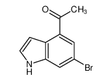 1-(6-溴-1H-吲哚-4-基)乙-1-酮