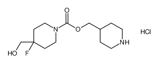 (哌啶-4-基)甲基4-氟-4-(羟甲基)哌啶-1-羧酸盐酸盐