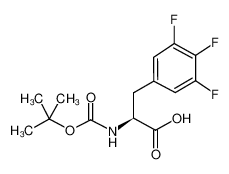 (S)-2-((叔丁氧基羰基)氨基)-3-(3,4,5-三氟苯基)丙酸