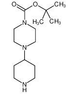 1-Boc-4-哌啶基哌嗪