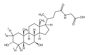 Glycoursodeoxycholic Acid-d4