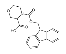 4-[(9H-芴-9-基甲氧基)羰基]吗啉-3-甲酸