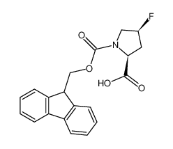 (2S,4S)-1-(((9H-芴-9-基)甲氧基)羰基)-4-氟吡咯烷-2-甲酸