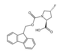 (2S，4R)-1-(((9H-芴-9-基)甲氧基)羰基)-4-氟吡咯烷-2-羧酸