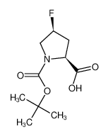 (2S,4S)-1-(叔丁氧基羰基)-4-氟-2-吡咯烷羧酸