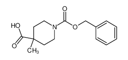 N-Cbz-4-甲基-4-哌啶甲酸
