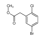 2-(5-溴-2-氯苯基)乙酸甲酯
