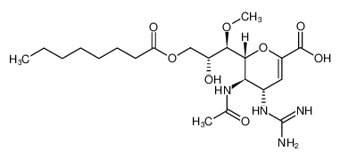 Laninamivir octanoate