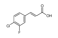 4-氯-3-氟肉桂酸