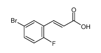 5-溴-2-氟肉桂酸