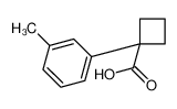 1-（间甲苯基）环丁烷-1-羧酸