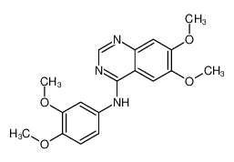 N-(3,4-二甲氧基苯基)-6,7-二甲氧基喹唑啉-4-胺
