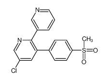 5-氯-3-(4-(甲基磺酰基)苯基)-2，3'-联吡啶(依托考昔杂质)