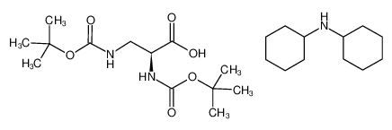 Boc-Dap(Boc)-OH 二环己胺盐