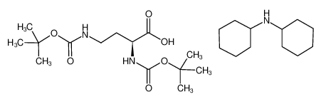 二环己基胺(S)-2,4-双((叔丁氧基羰基)氨基)丁酸甲酯