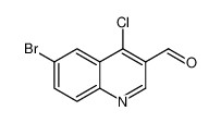 6-溴-4-氯喹啉-3-甲醛
