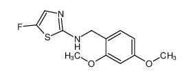 N-(2，4-二甲氧基苄基)-5-氟噻唑-2-胺