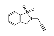 2-(丙-2-炔-1-基)-2,3-二氢苯并[d]异噻唑 1,1-二氧化物