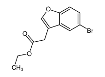 2-(5-溴苯并呋喃-3-基)乙酸乙酯