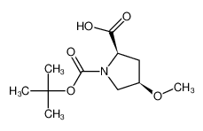 (2R,4R)-1-(叔丁氧基羰基)-4-甲氧基吡咯烷-2-羧酸