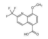 8-甲氧基-2-(三氟甲基)喹啉-5-羧酸